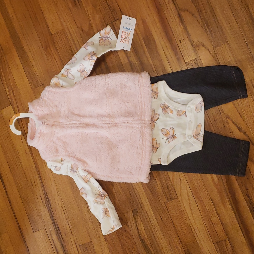 Butterfly outfit.